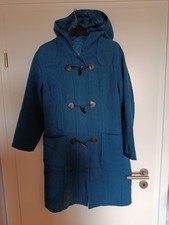Schöne Damenjacke Übergang Dufflecoat Gr.38 in Petrol von Bonprix 