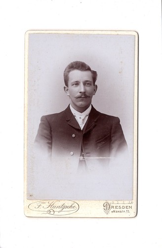 Cdv foto herrenportrait - herrenportrait,