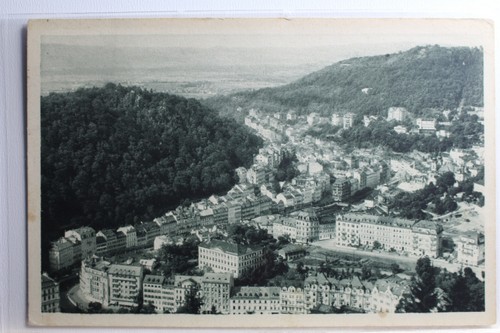Karlsbad totalansicht 1934 - ak,
