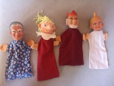 4 Handpuppen für