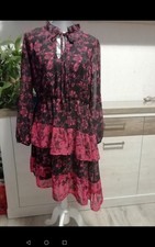 Chiffon Kleid Tanzkleid mit