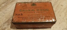 alte Dose Tabak Cigaratten Salem Gold König v. Sachsen Kiste 1918 Dachbodenfund