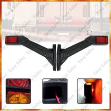 2x Begrenzungsleuchten Positionsleuchten Anhänger Gelb Rot Weiß LED LKW 12V-24V