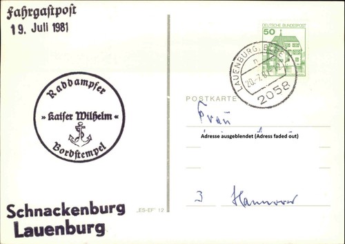 1981 fahrgast post raddampfer - fahrgast-post,