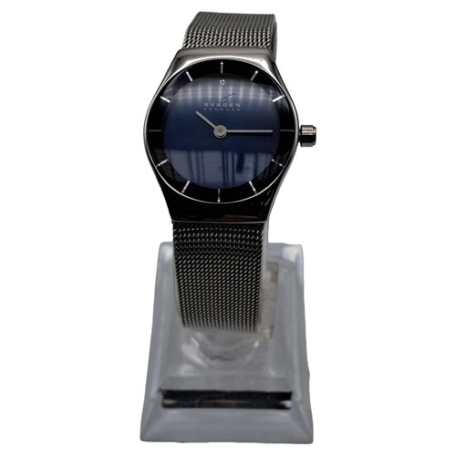 Skagen armbanduhr silber mesh - skagen,