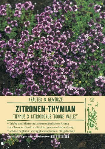 Thymus citrodorus doone - thymus,