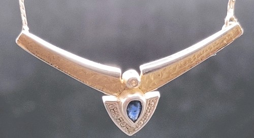 Vintage silber 925 collier - vintage,