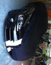 Vollgarage Car-Cover Schutzdecke Schwarz mit Spiegeltaschen für Dodge Viper