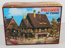 n6033, Vollmer 7692 Blumenladen mit Inneneinri. & Beleu.  OVP S. N Bausatz Neuwe