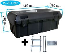 Deichselbox mit Montagesatz für Anhänger, Staukiste von Daken B23-0 + MON2012