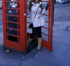 Abrigo Blanco Primark