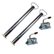 2er Set Anhänger Stützfüße