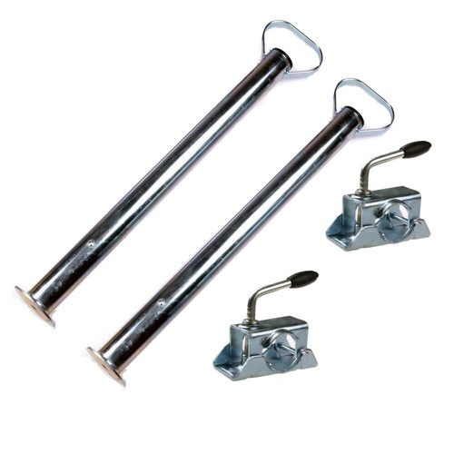 2er set anhänger stützfüße - set,
