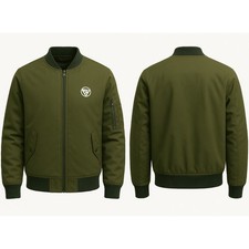 Grün BOMBERJACKE FLIEGERJACKE