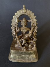 Indien Antique Indian Hindu Bronze Asia Buddha Nepal Krishna Shiva Ganesha Durga