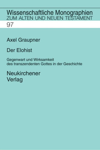 Der elohist axel graupner - axel,