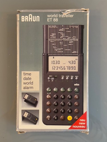 Braun taschenrechner et88 - et88, mit