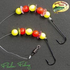 FLADEN Brandungsvorfach Dorsch Plattfisch Scholle Butt Meeres Vorfach Rig Gr. 4