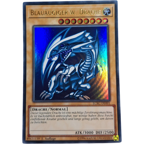 Yugioh blauäugiger drache - w.,