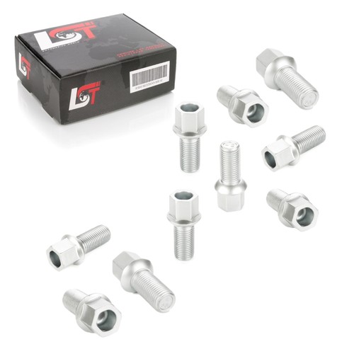 10x radbolzen schrauben satz - 10x,