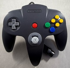 ORIGINAL NINTENDO 64 N64 CONTROLLER/GAMEPAD GRAU GETESTET & GEPRÜFT GUT