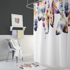 Stoff duschvorhang digital - stoff,