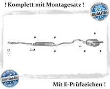 Auspuffanlage für Opel Zafira