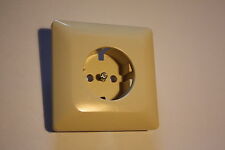 Merten M1 Steckdosen Vollabdeckung / Vollplatte in cremeweiß