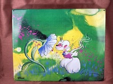 Diddl Magnetwand Diddlmaus mit Blume Grün Magnetboard Pinnwand Magnetisch