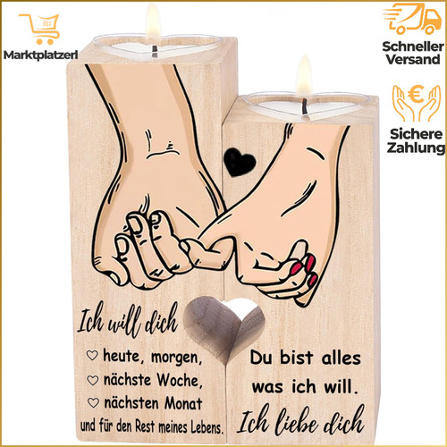 Geschenk kerzenständer - geschenk,