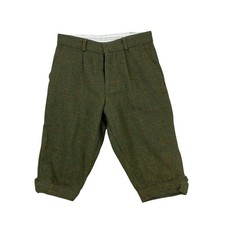 Vintage Grüne Tweed Woll Plus