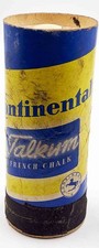 Continental Talkum Dose French Chalk Vintage Sammler Retro