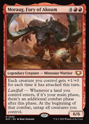 Mtg moraug fury - fury, of