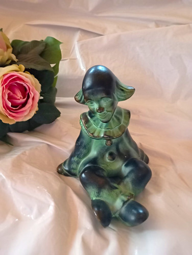Gilde keramikfigur clown - keramikfigur,