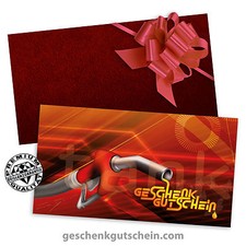 Gutscheinkarten mit Kuverts