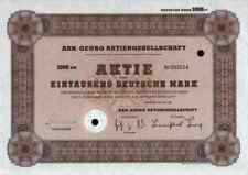 Arn. Georg 1974 Neuwied 1000 DM AGO Gruppe Brandenburg Schramm Kompressoren AG