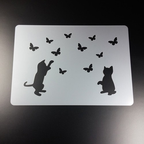Schablone schmetterling - a5,