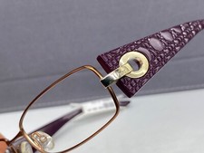Dior Brille Damen Braun lila