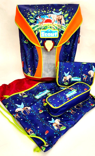 Scout schulranzen set - set, 4-teilig