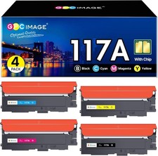 117A Toner Set Kompatibel für HP 117A für Toner HP Color Laser MFP 178nwg für HP