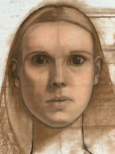 GROSSE KREIDEZEICHNUNG