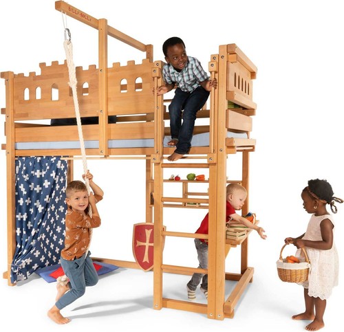 Mitwachsendes hochbett aus - mitwachsendes,