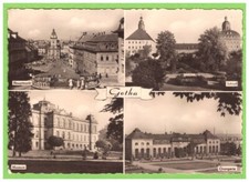 Gotha, Alte Ansichtskarte, DDR