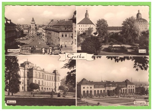 Gotha alte ansichtskarte ddr - alte,