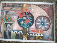 Gemalde original -  ol,