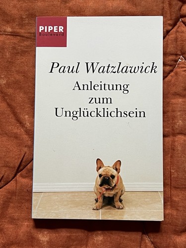Anleitung zum unglücklichsein - zum,