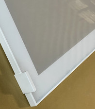 IKEA Besta Glassvik Vitrinentür weiß Frostglas Tür 60 x 38 cm NEU OVP