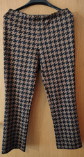 Seductive Damenhose, Gemustert, Braun/Schwarz, Gr. 42