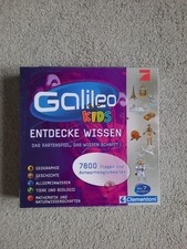 Clementoni Entdecke Wissen Kartenspiel für Kinder, Galileo Kids