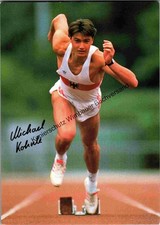 Postkarte Michael Kohnle Zehnkampf Kohnle, Michael :